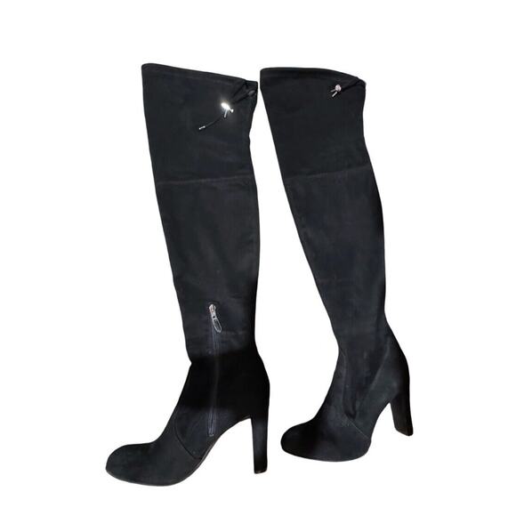SAM EDELMAN "BERNADETTE" OVER THE KNEE STILETTO BOOTS Sz 8 - Picture 4 of 7